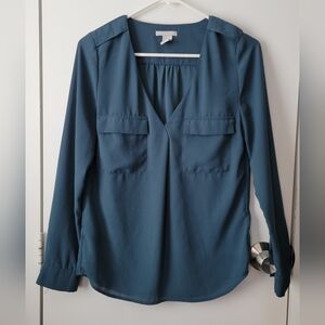 H&M Teal Blouse